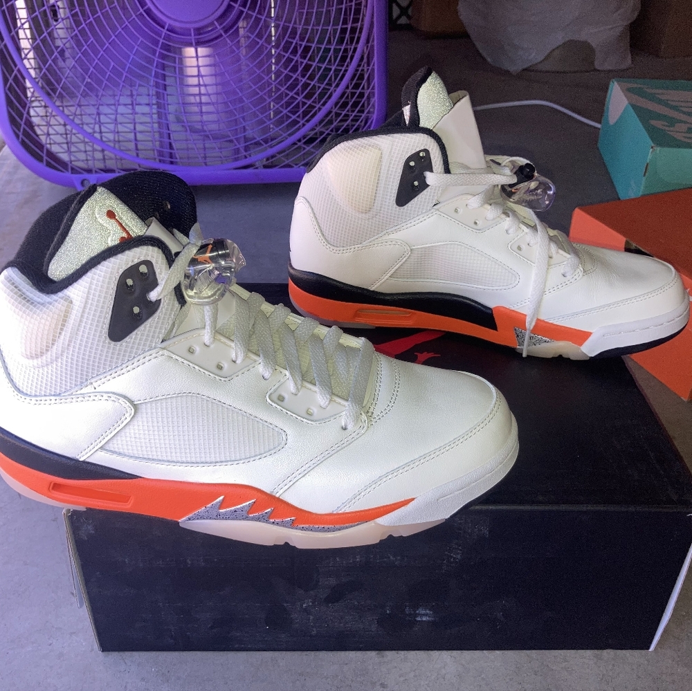 Air Jordan 5 Retro Shattered Backboard Men's Size 9.5 DC1060-100